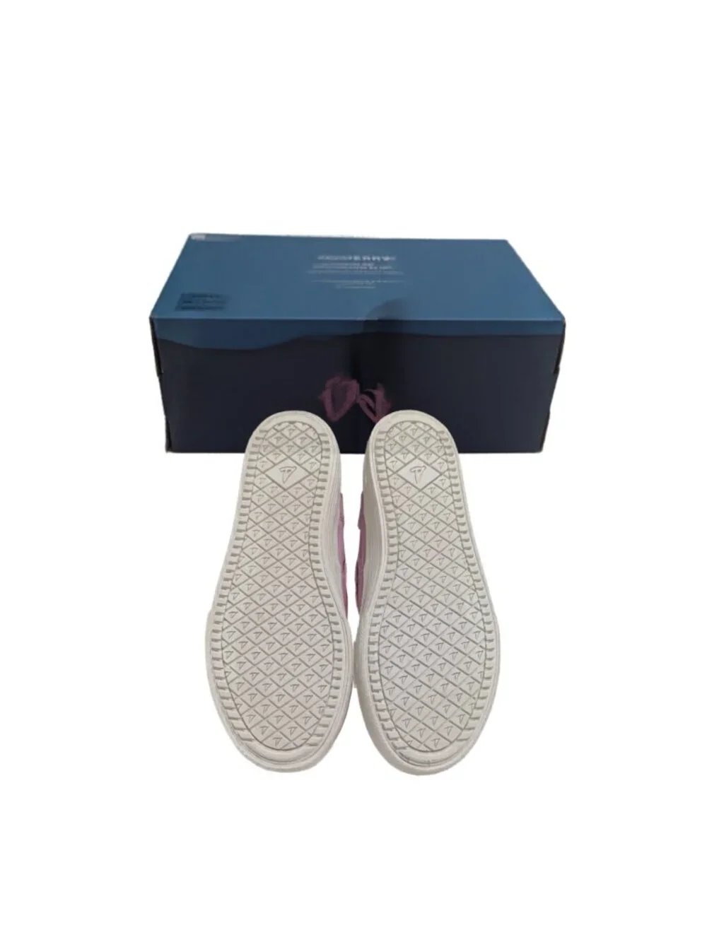 Sperry Mauve Pink Boat Shoes Women 3 Canvas Lace Up Memory Foam Casual